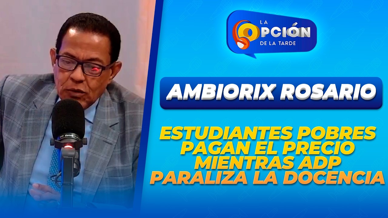 Estudiantes pobres pagan el precio mientras ADP paraliza la docencia | La Opción Radio
