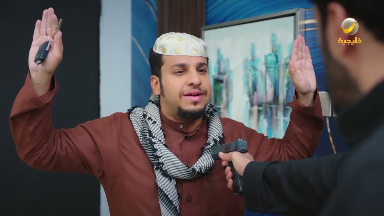 سواها عامر ووقع الحرامي بالفخ 😎 كفو عليك يا بطل - #شباب_البومب13
