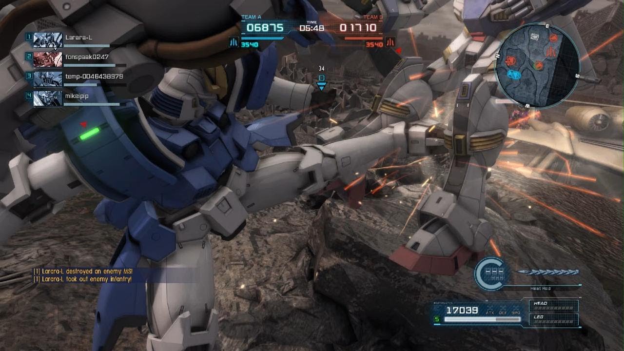 MOBILE SUIT GUNDAM BATTLE OPERATION 2 Tallgeese 3