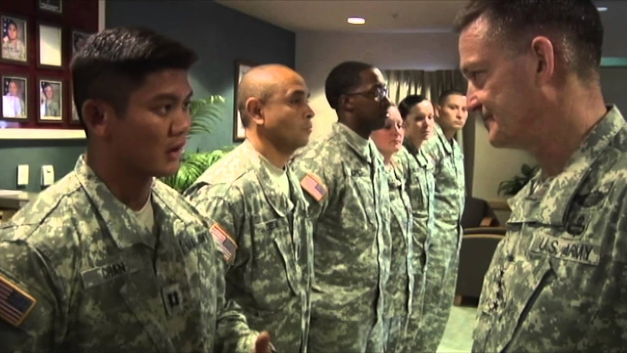 VCSA visit to Fort Bliss