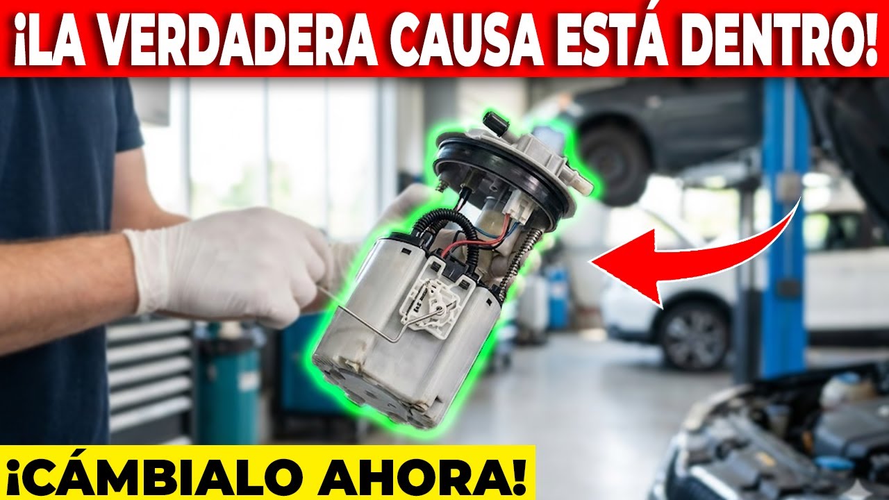 ¿El fallo de encendido persiste incluso después de instalar una bomba de combustible nueva?