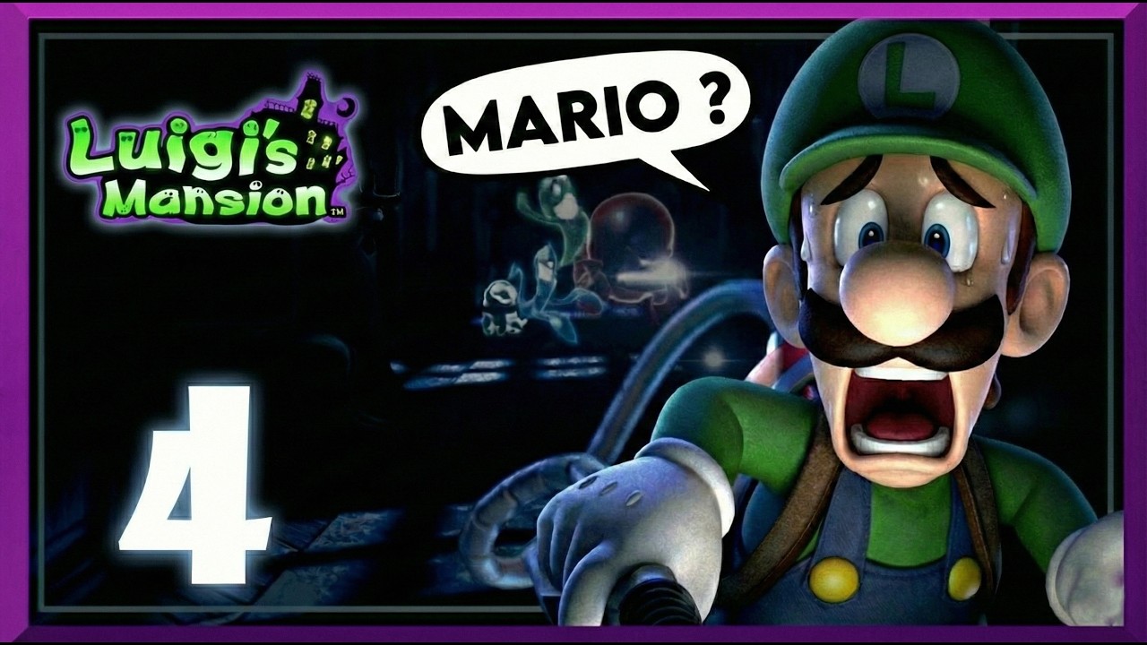 🔴LUIGI'S MANSION - Chap 4 [Let's play] [FR]