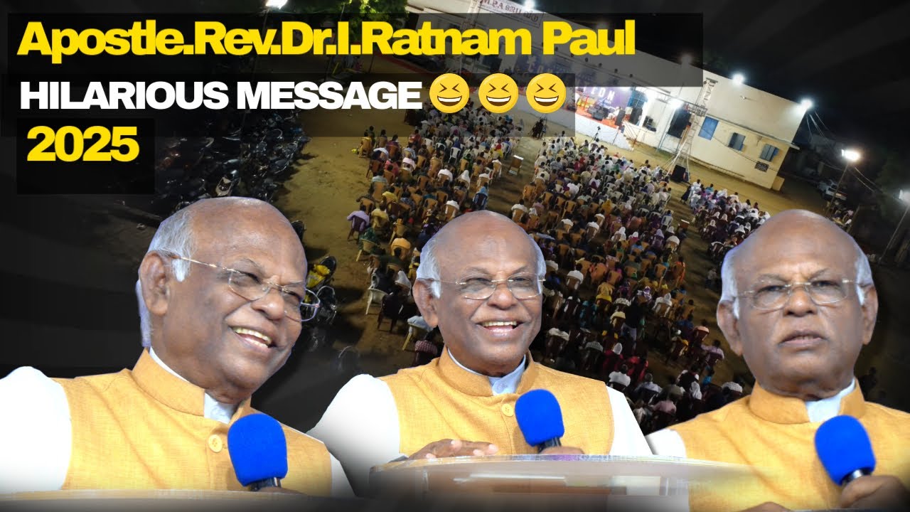 Apostle.Rev.Dr.I.Ratnam Paul 2025 Message | Mpa Church Pallavaram | David Elavarasan | April 27