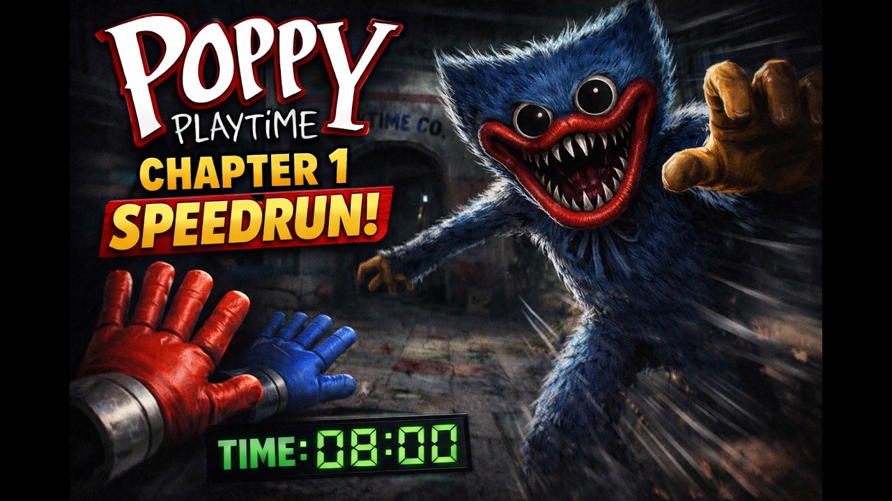 Poppy Playtime Speedrun (ŞÜPHELİ)