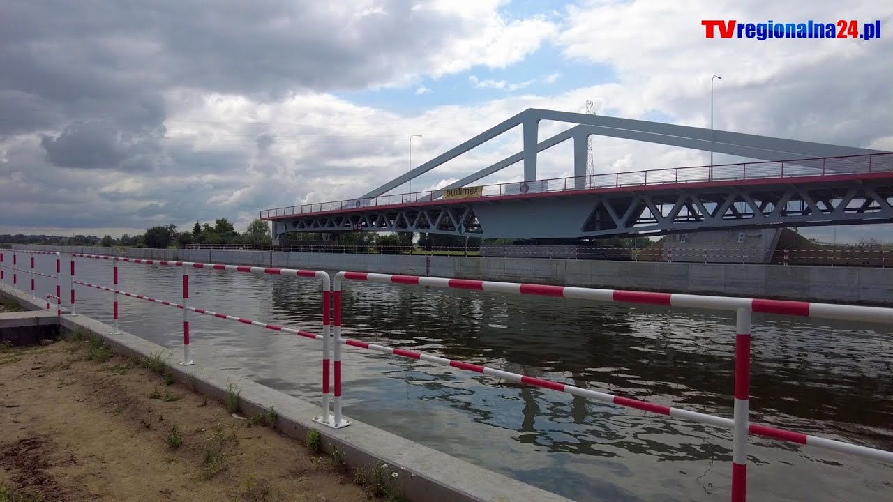 Nowakowo. Czy dziś 30.06.2023 most obrotowy będzie już przejezdny?