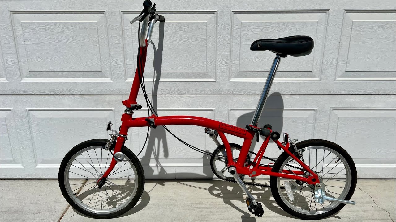 PROJECT PART 1 - Brompton - my Racing Red Project