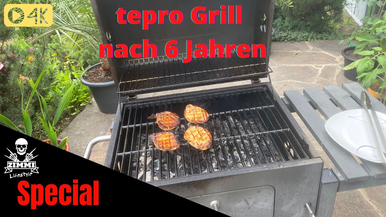 tepro Holzkohlegrill Toronto nach 6 Jahren