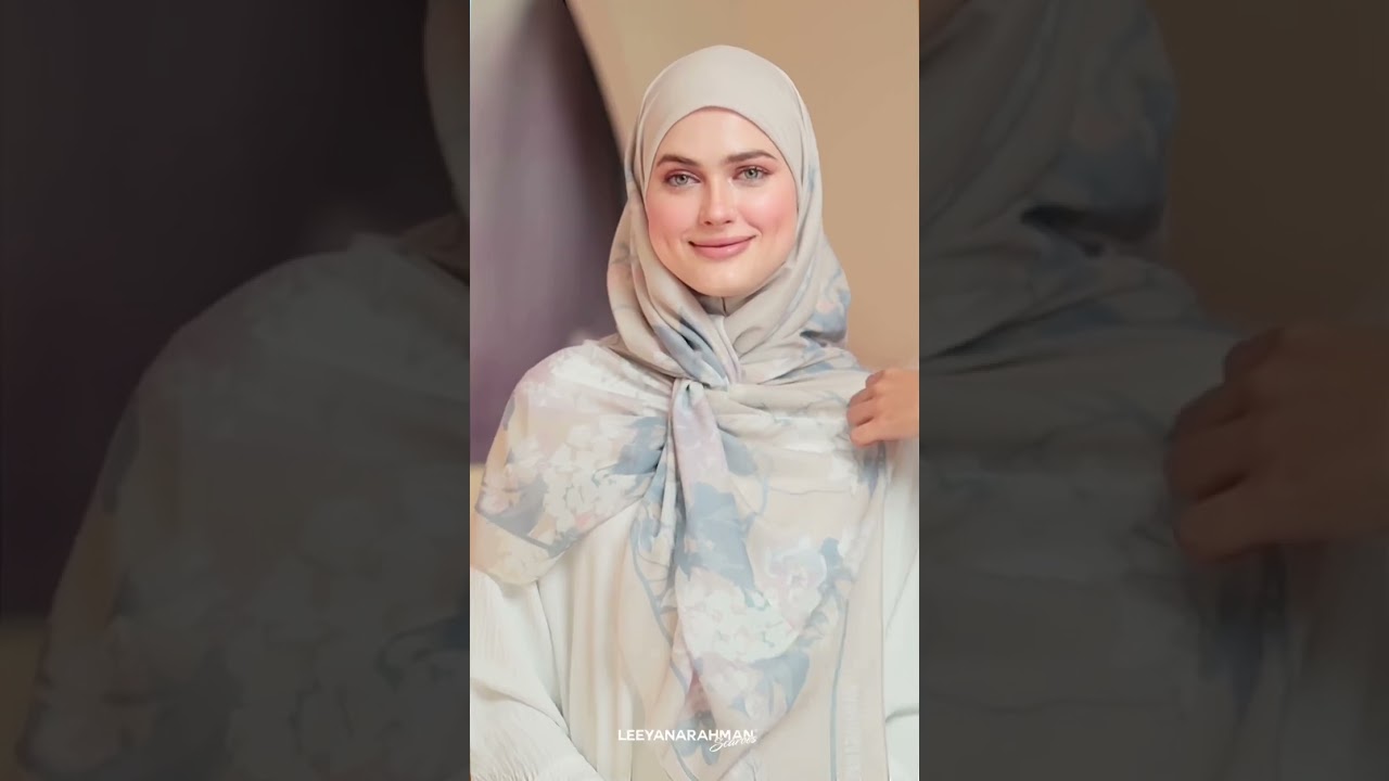 Tutorial Bawal Bidang 45 Leeyanarahman Scarves Raya 2023 | Wanita Dambaan Syurga