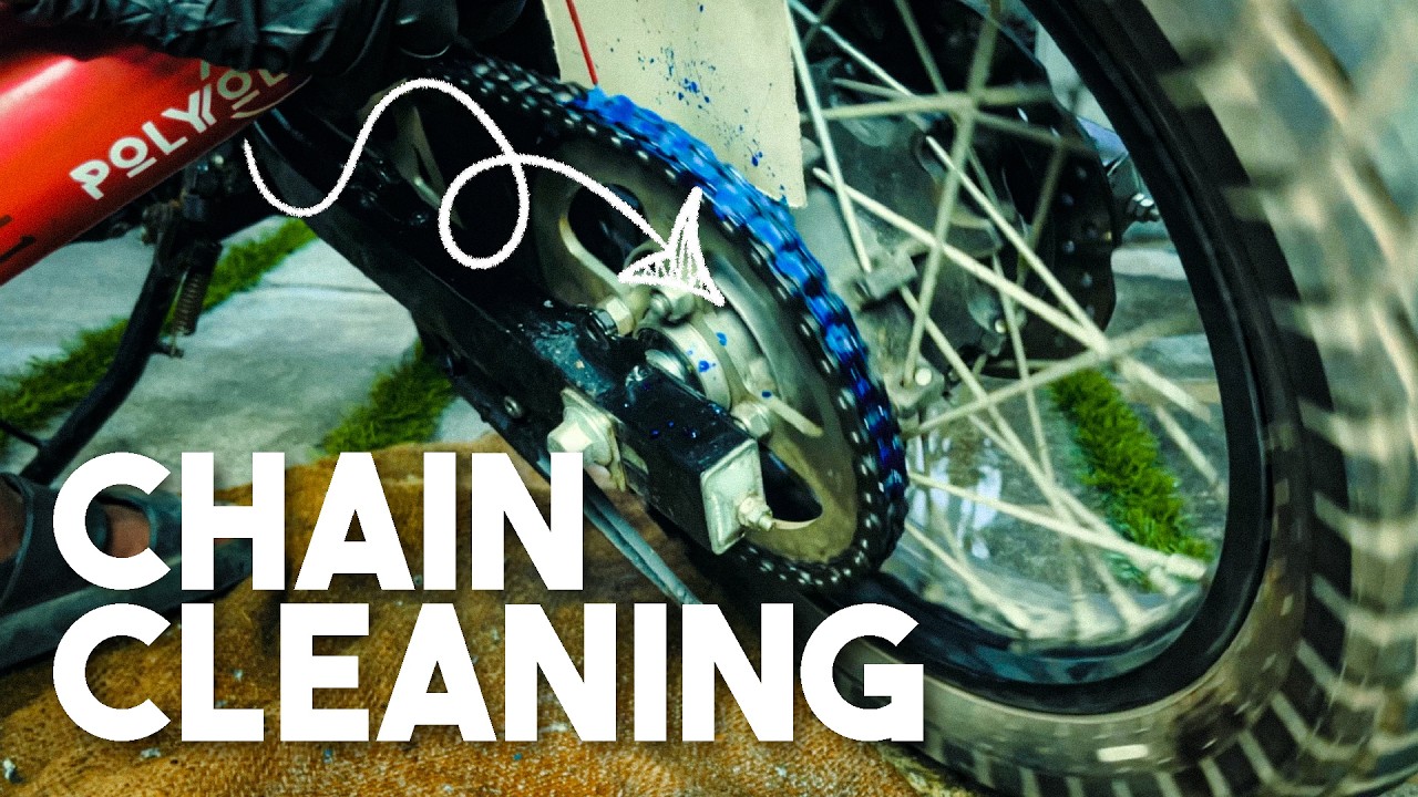 How to Clean and Lube a Motorcycle Chain