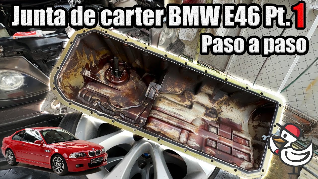 Cambio de junta de carter BMW E46 Pt. 1