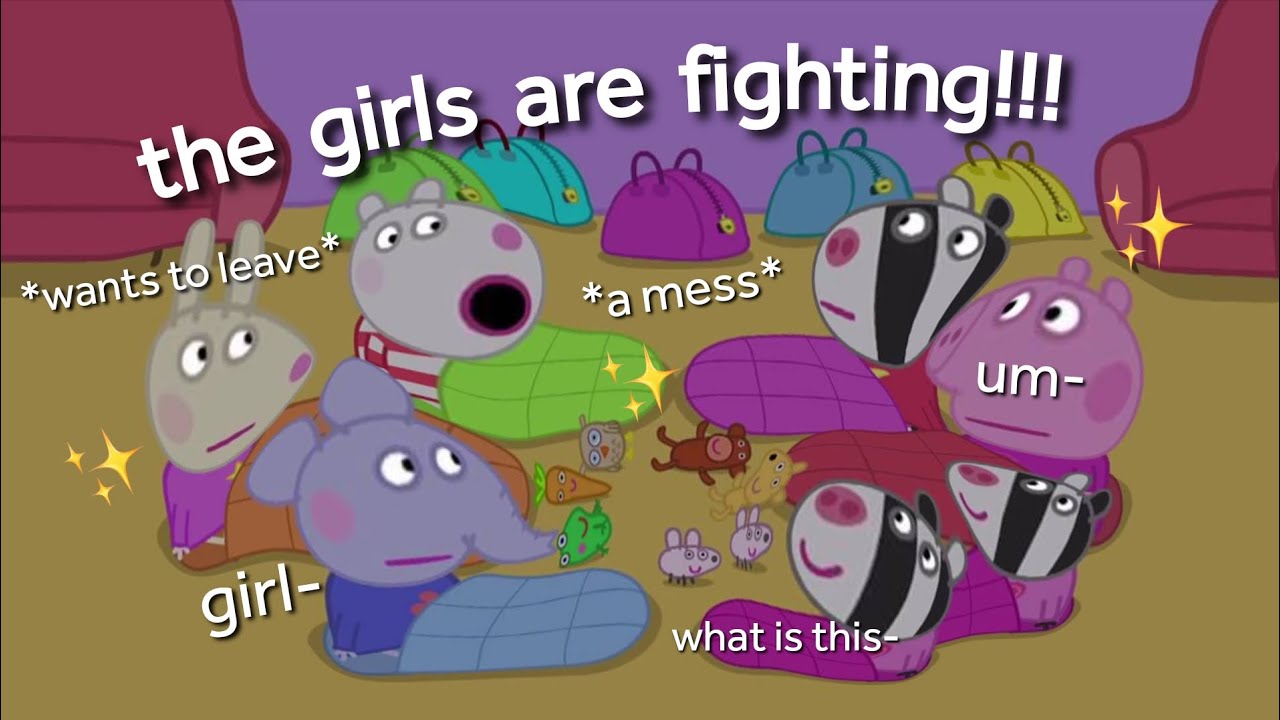i edited three more episodes of peppa pig because y'all asked me to 🐷