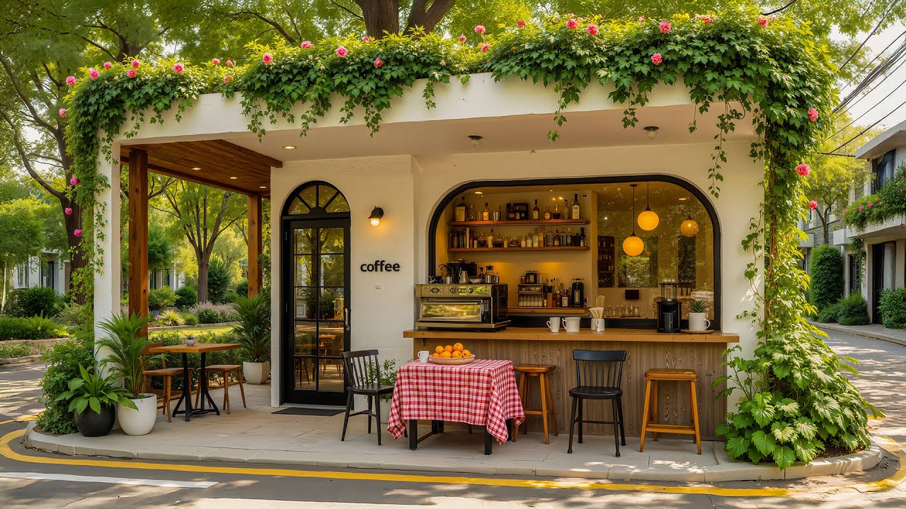 Quiet Jazz At An Autumn Cafe – Jazz Melodies For A Peaceful, Relaxing New Day