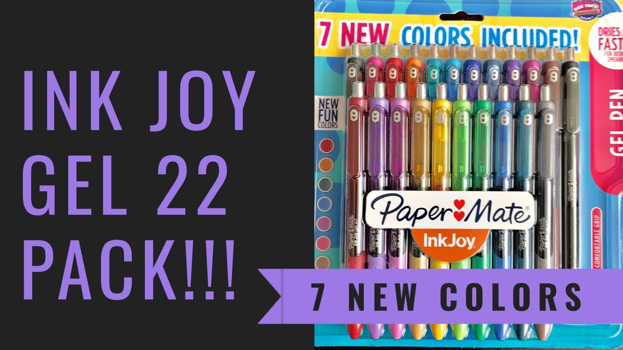 NEW!! 7 new ink joy gel colors | let’s take a look!