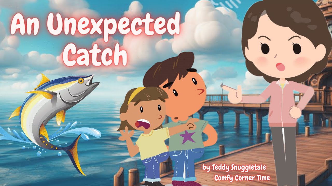 An Unexpected Catch! Dive into this heart warming fishing adventure #moral tale #kids English story