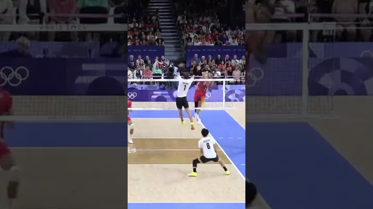 USA Volleyball TJ Defalco Monster Spike USA Japan #volleyball #olympics #sports #usa #japan