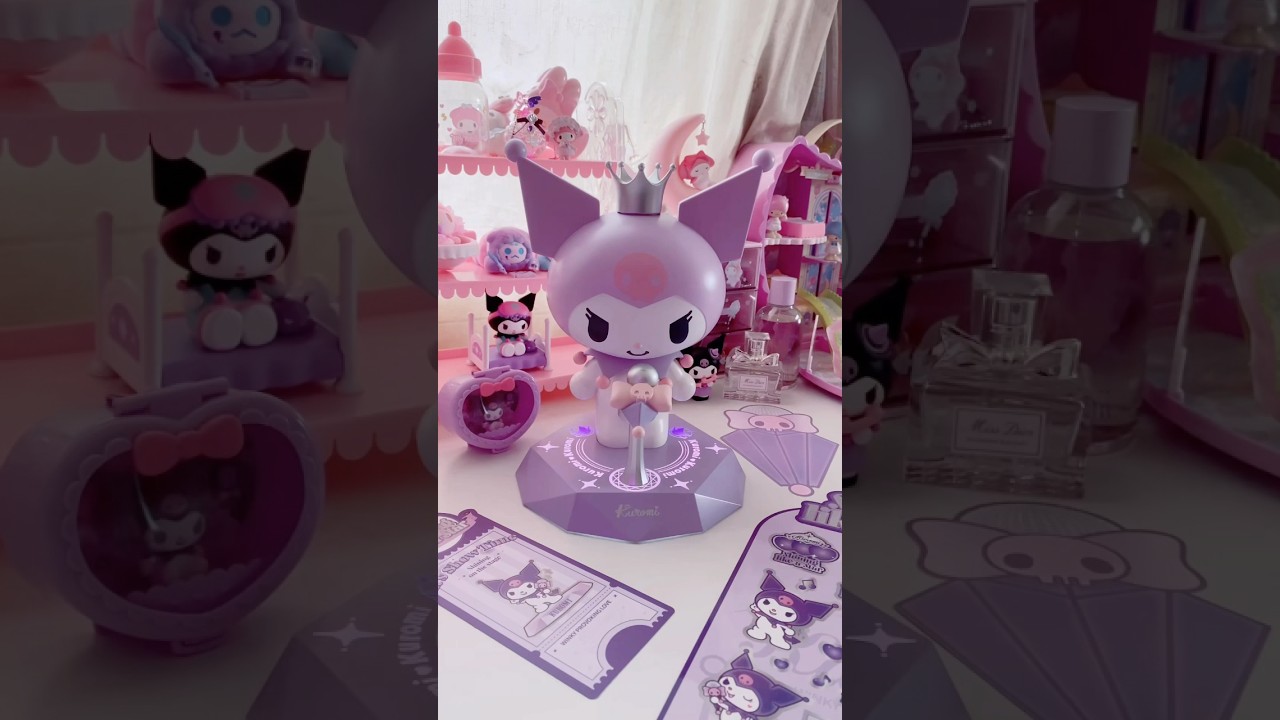 Kuromi Speaker💜 @MartubeOfficial  #martube #kawaii #sanriocharacters #desksetup #kuromi #asmr