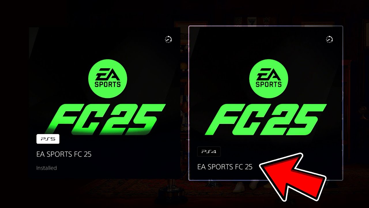 HOW TO DOWNLOAD FC 25 PS4 VERSION ON YOUR PS5