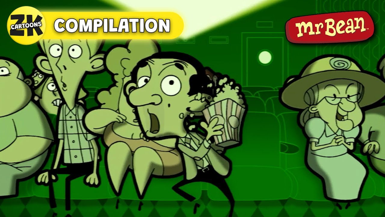 Bean's Nightmare At The Cinema! - Mr Bean Animated - Funny Clips - Cartoons for Kids