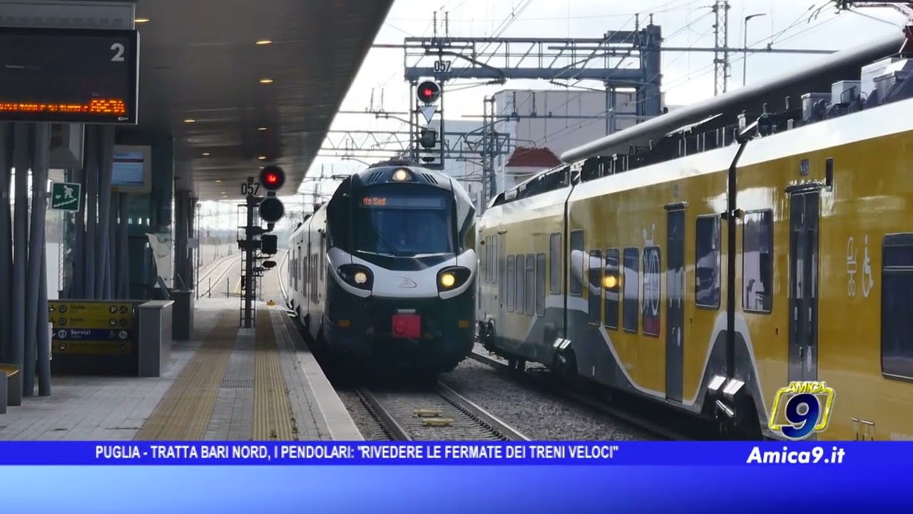 Puglia - Tratta Bari Nord, i pendolari: 