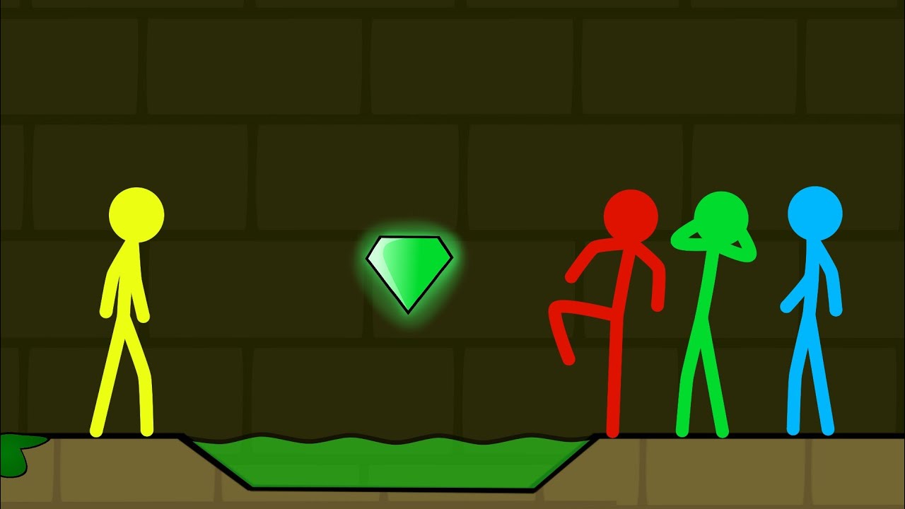 Red and Blue , Stickman Animation - Part 1