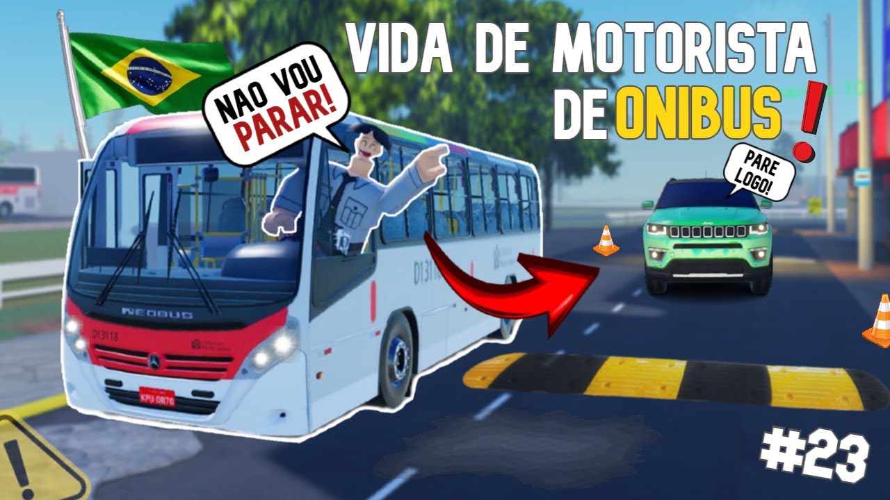 O COTIDIANO DE UM MOTORISTA ÔNIBUS 🚌🧍‍♂️| [ROBLOX] [ROLEPLAY]