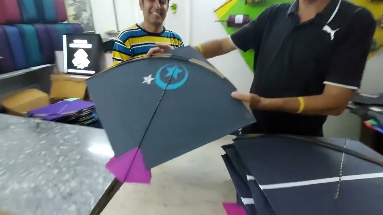 One Of The Best Kites And Manjhas At Vishal Kite Centre