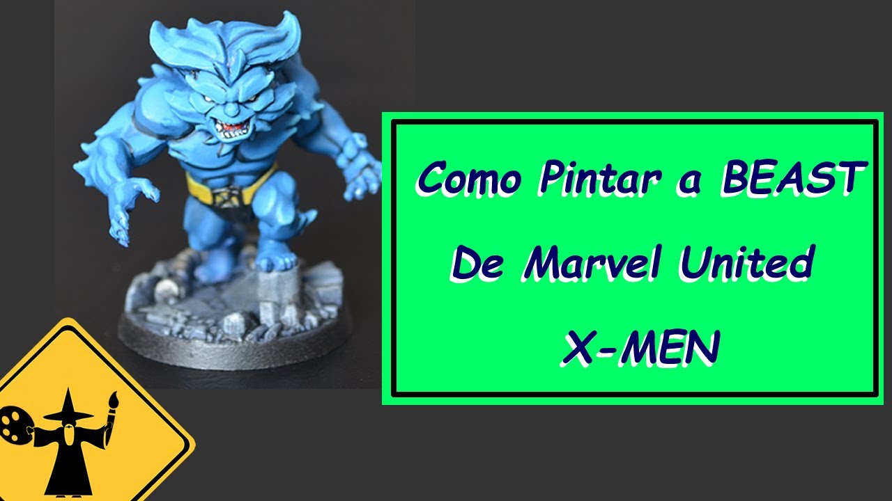 Pintando Juego de Mesa Marvel United X-Men: Beast [ES]