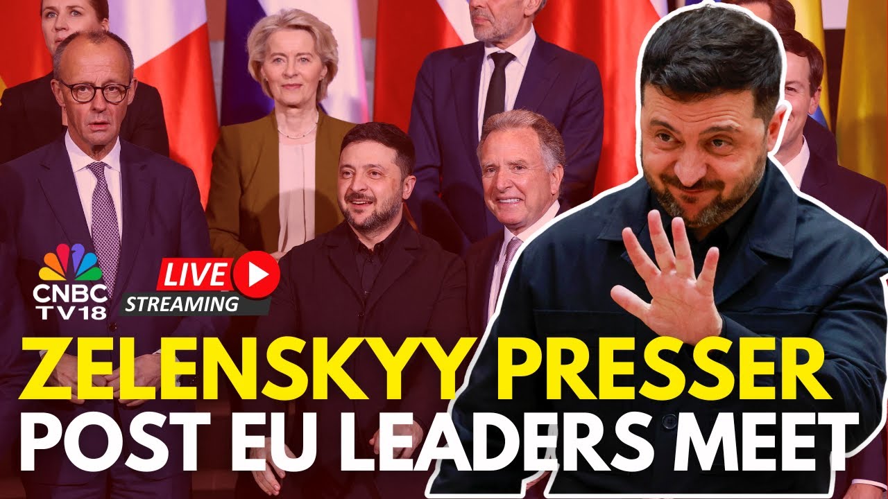 Zelenskyy Press Conference LIVE: Ukraine President Presser After Meeting EU Leaders | N18G