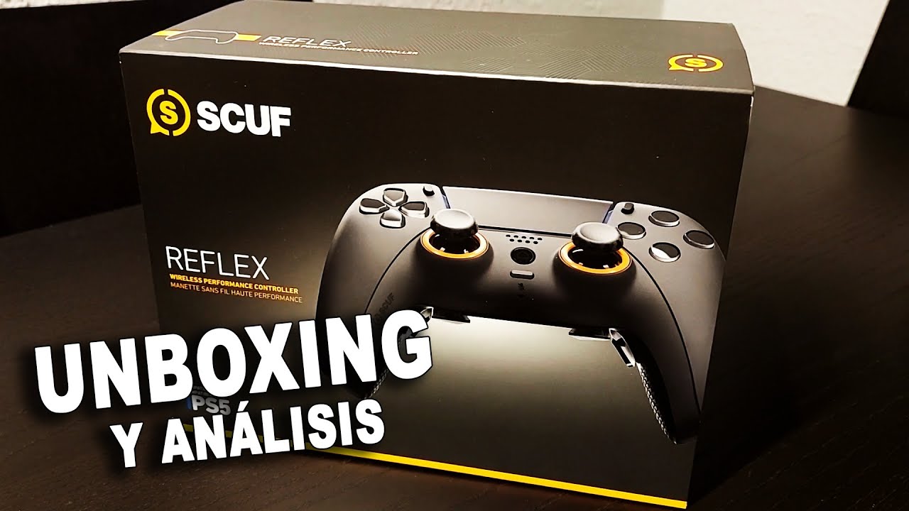UNBOXING Mando SCUF Reflex para PS5 VR_JUEGOS