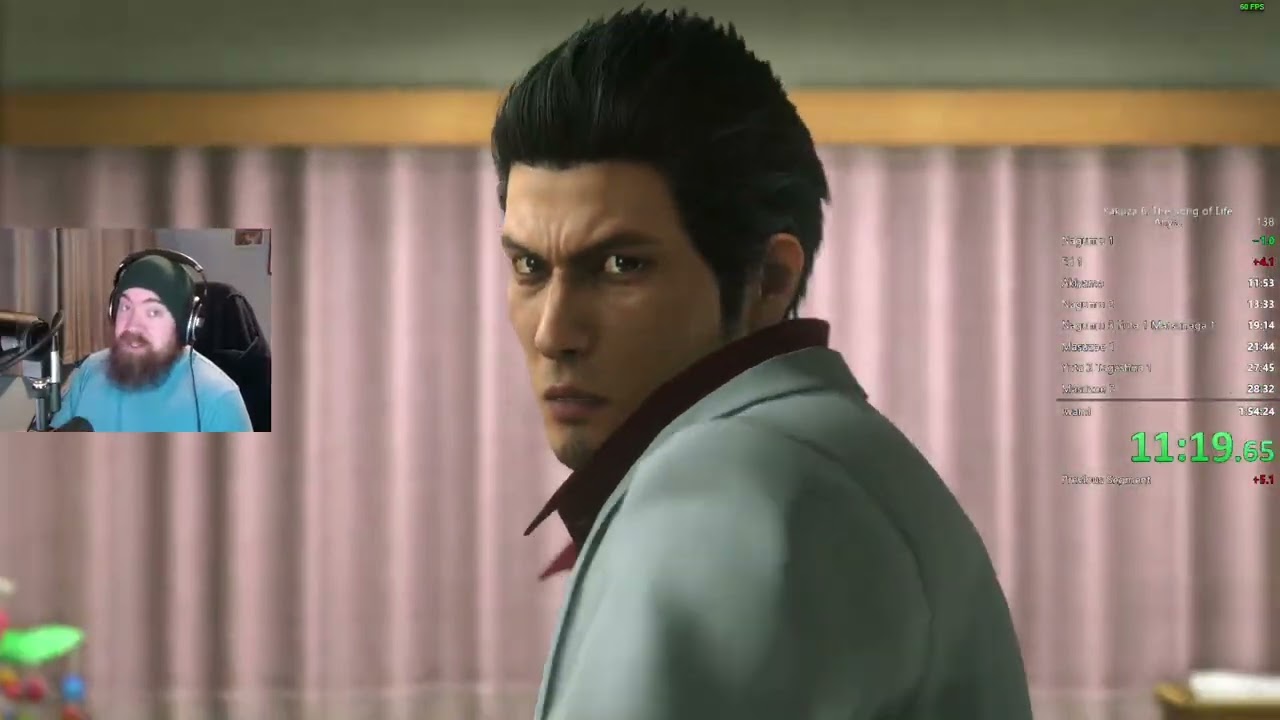 Any% Yakuza 6 Speedrun PB - 1:52:32
