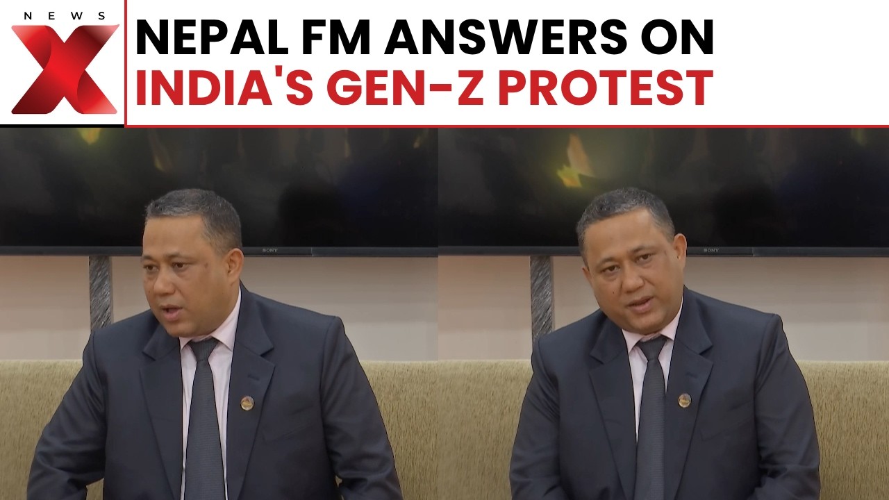 Political Transition or Youth Revolt? Nepal FM Reacts to India&rsquo;s Gen-Z Protest