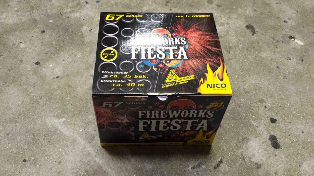 Fireworks fiesta Nico (product video)