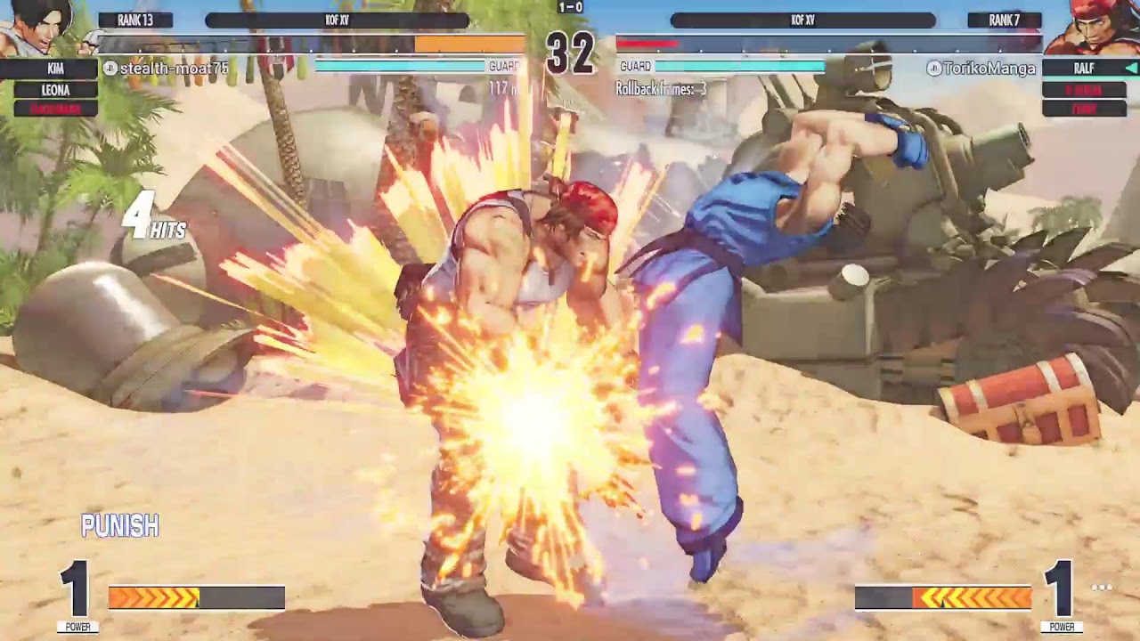 ElPapalote - I desire to be THE greatest Rugal sweat of all time in KOF!