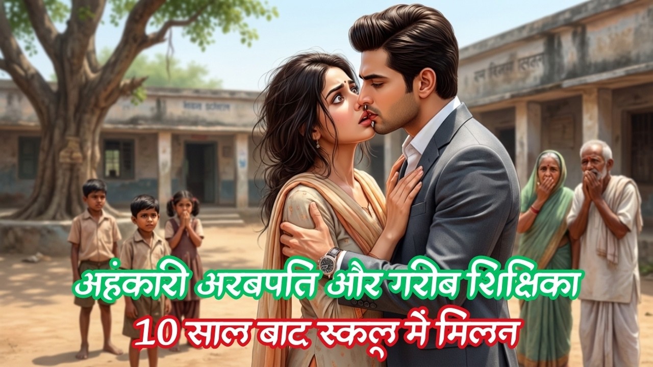 गाँव की गरीब शिक्षिका को अहंकारी अरबपति ने स्कूल में जबरन चूमा, वह 10 साल से उसे ढूँढ रहा था