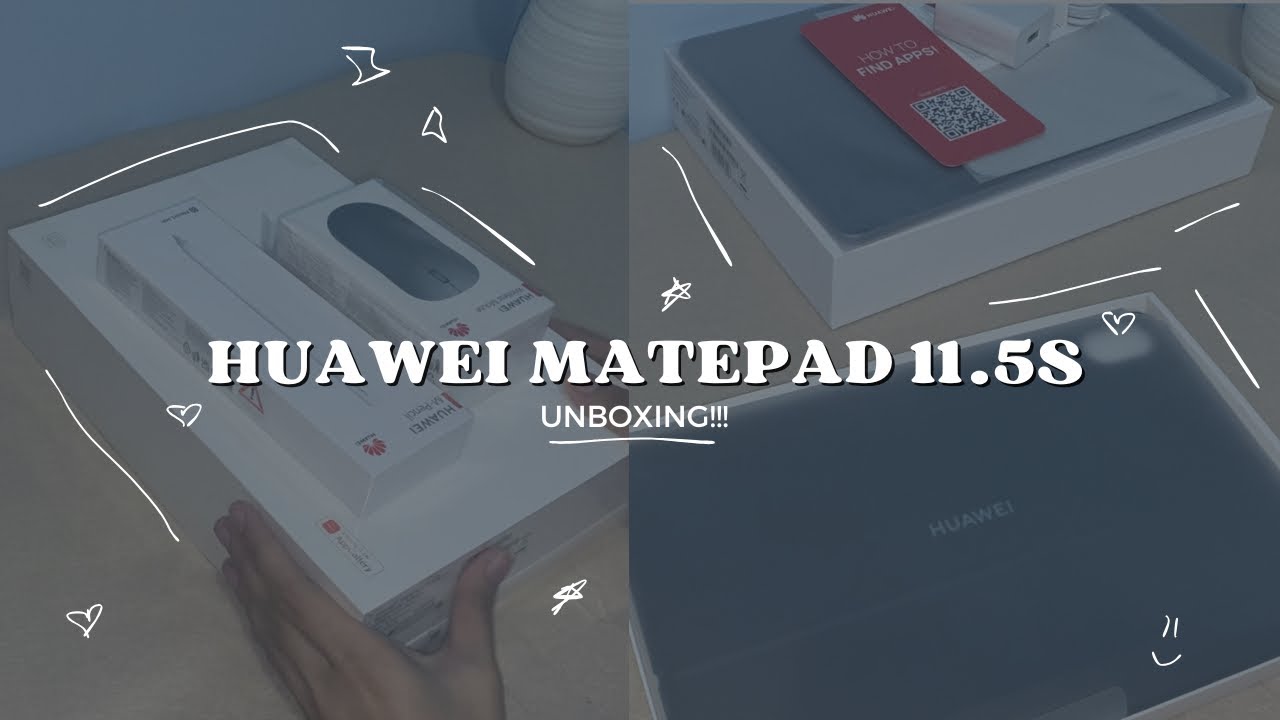 ✨ Huaweii Matepad 11.5s Unboxing ✨