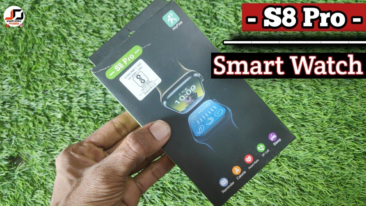 S8 Pro Smart Watch Unboxing menu settings , HryFine smart watch #unboxing #182