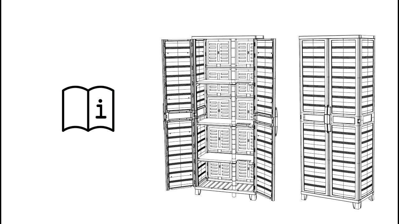 Multi Purpose Cabinet-Assembly Instructions-551083