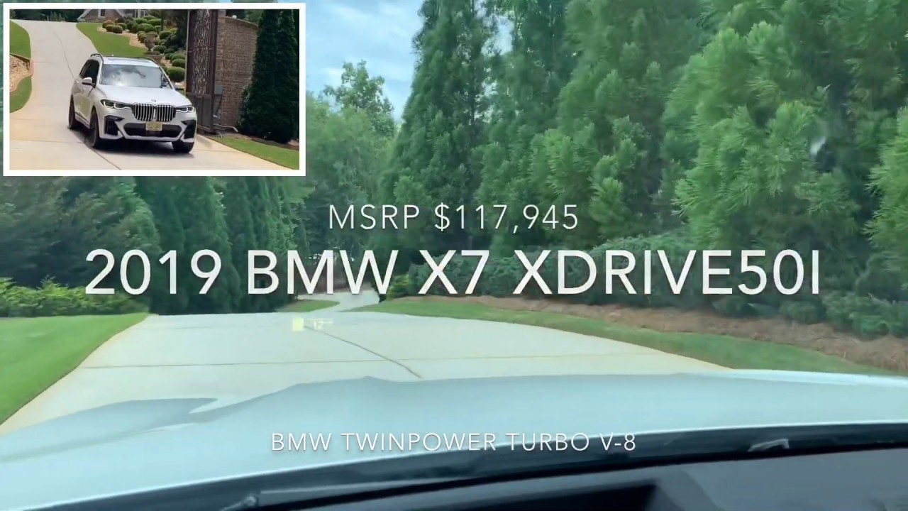 First Impressions 2019 BMW X7 50i