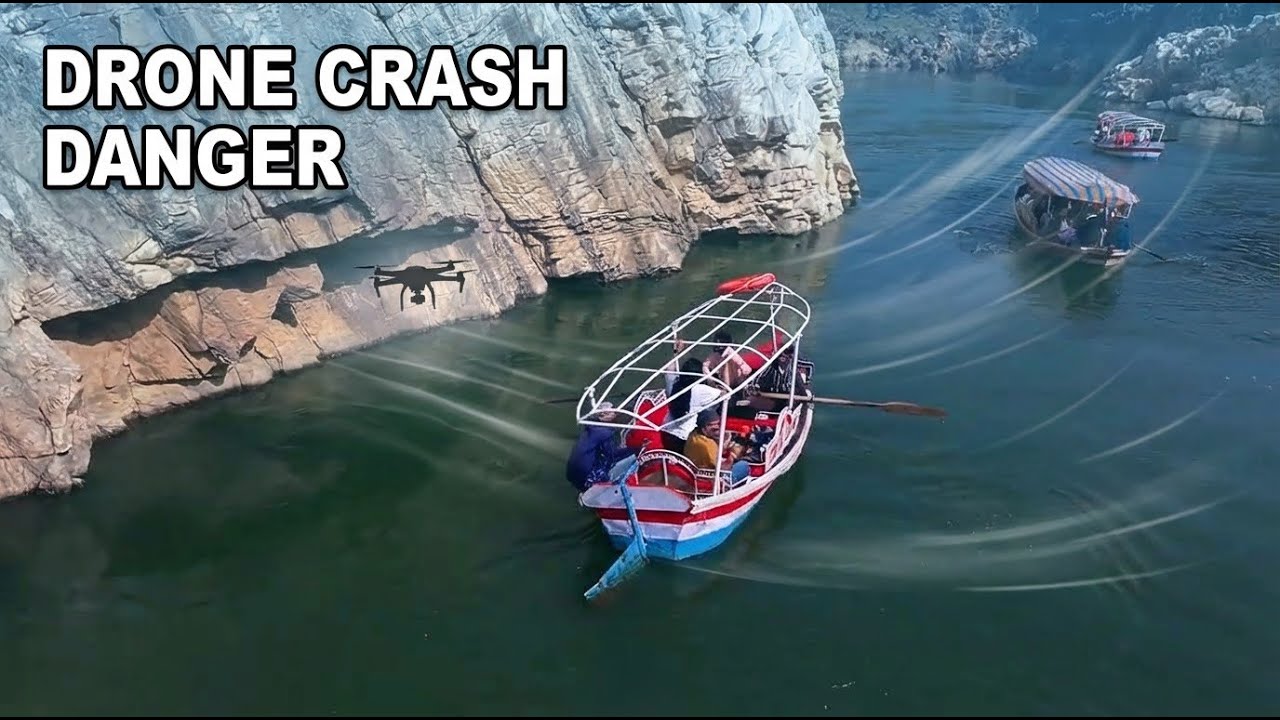 Bhedaghat's wind nearly killed my drone