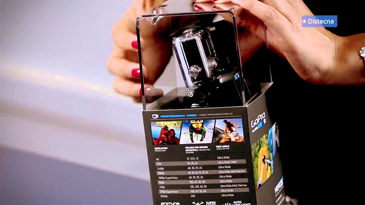 Conocé las camaras GoPro en detalle