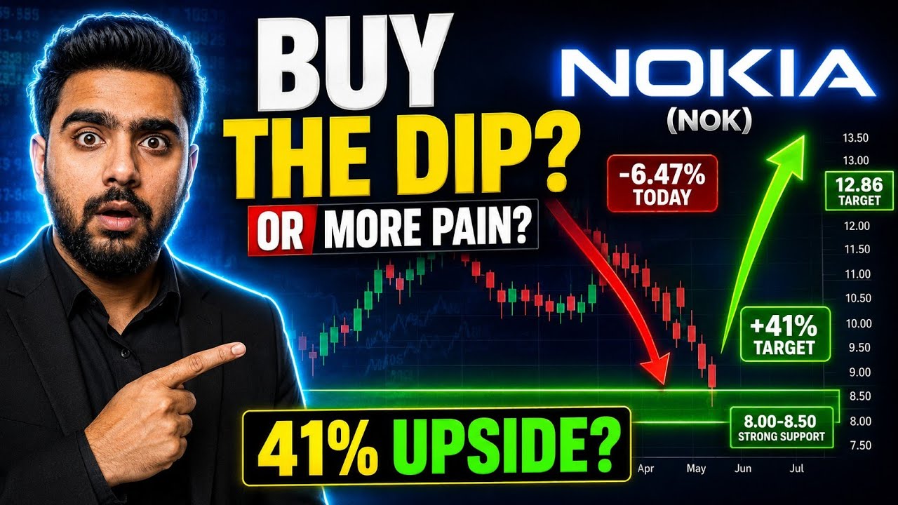 Nokia Stock CRASH! Buy the Dip or Wait? Here's the Truth!