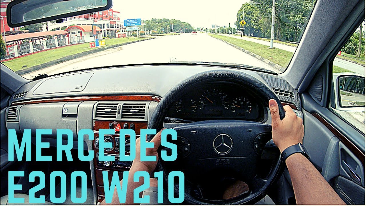 POV Drive | 2000 2.0 Mercedes Benz E200 Kompressor (W210) | Daytime Drive