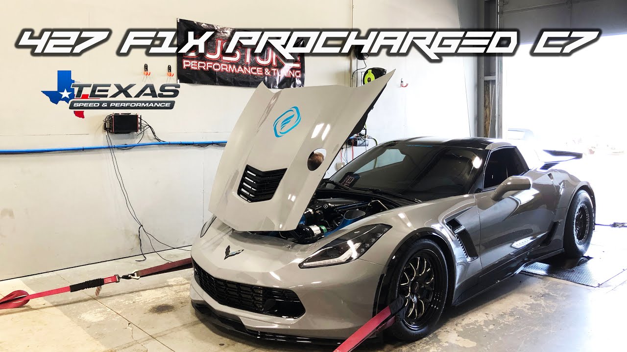 The C7 hits the dyno with the new 427!