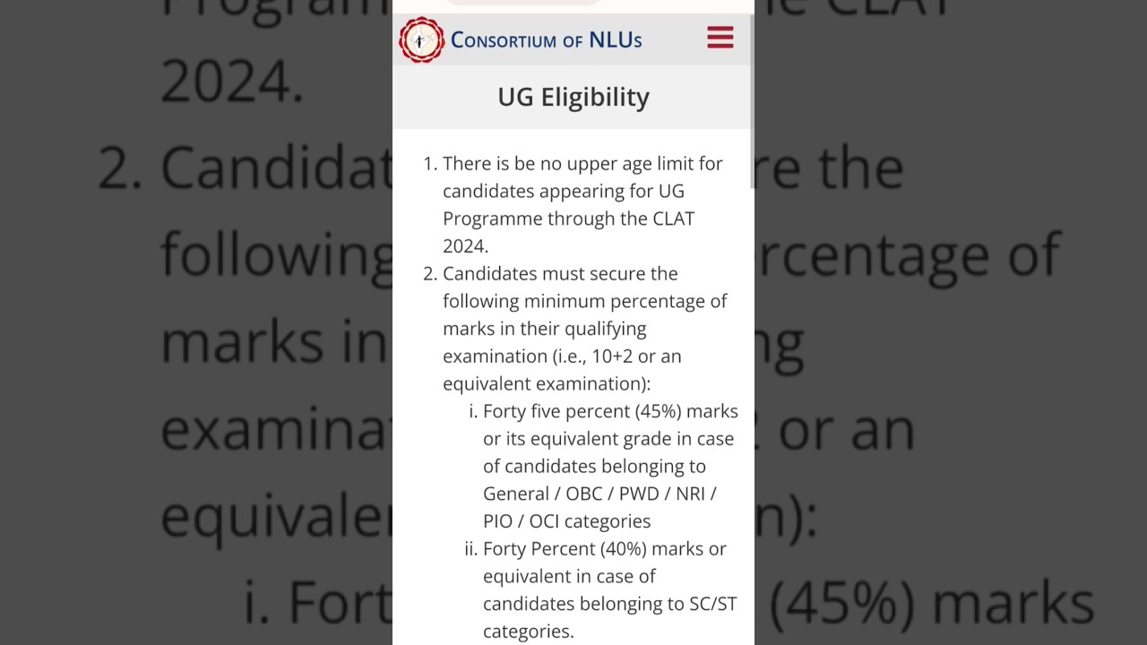 #clatexam #clat2024 #clat #clatug #trending #trendingshorts #shorts #law #llb #lawstudent #nlu
