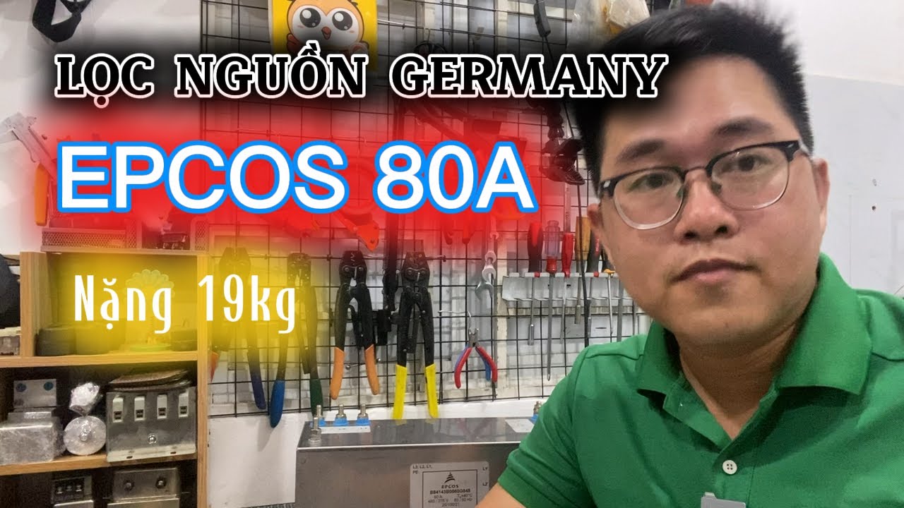 Lọc nguồn EPCOS 80A - Germany - nặng 19kg