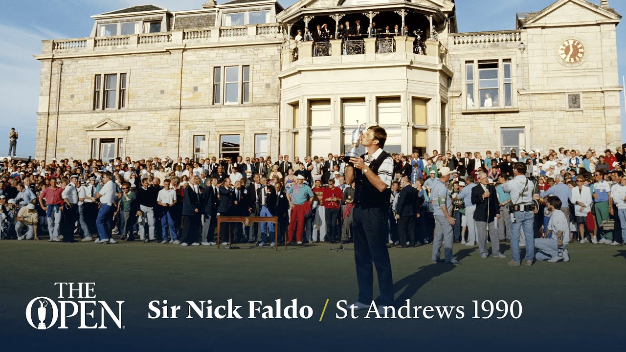 Sir Nick Faldo wins at St Andrews | The Open Official Film 1990