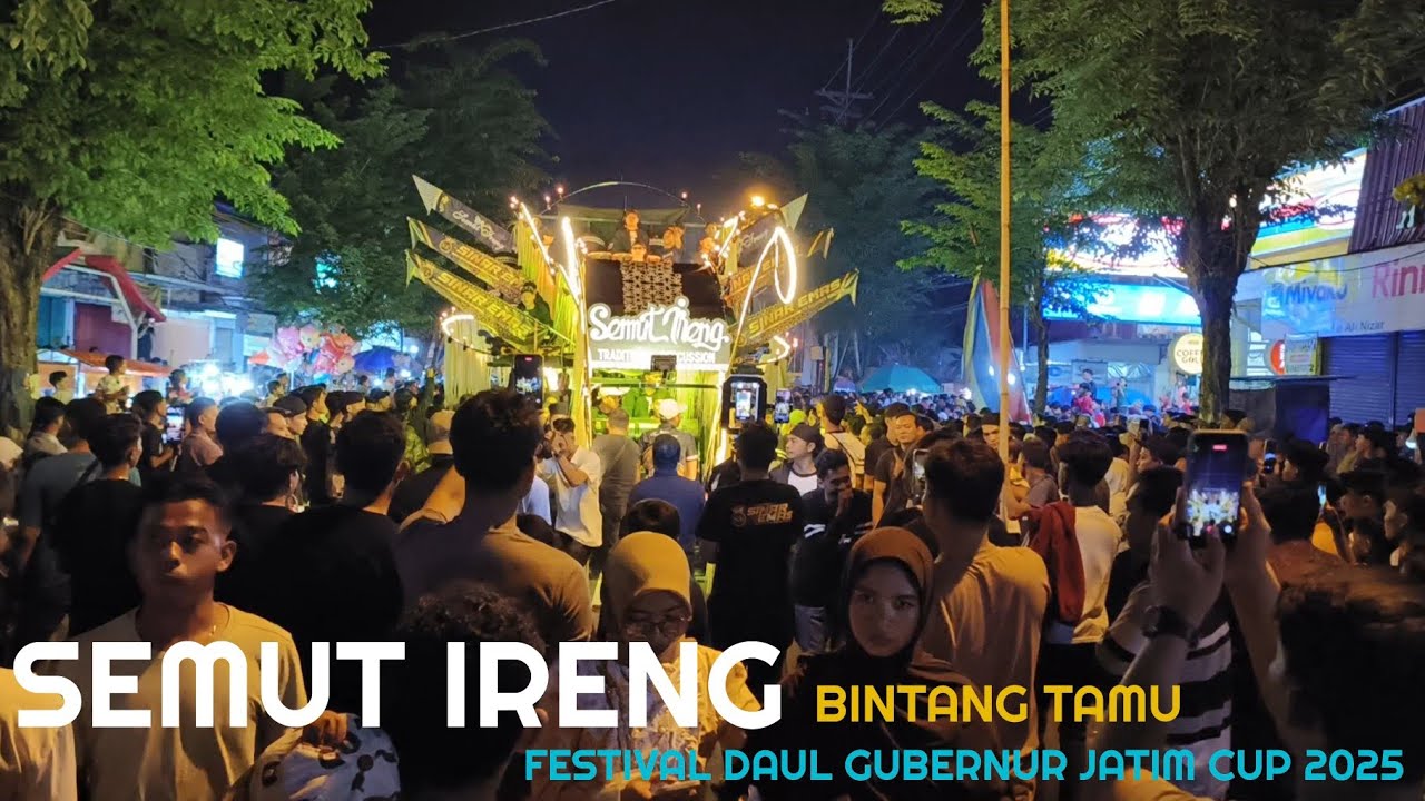 BINTANG TAMU‼️SEMUT IRENG Ghelleng Sokoh di Festival Daul Gubernur Jatim Cup 2025