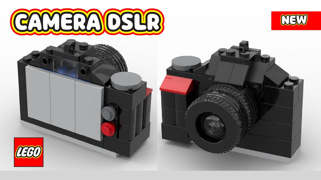 LEGO Camera DSLR Building Instructions — LEGO Classic 10698