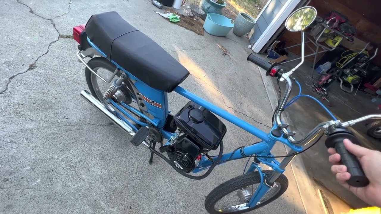 Peugeot Moped with 80cc Engine (previously a 102SP)