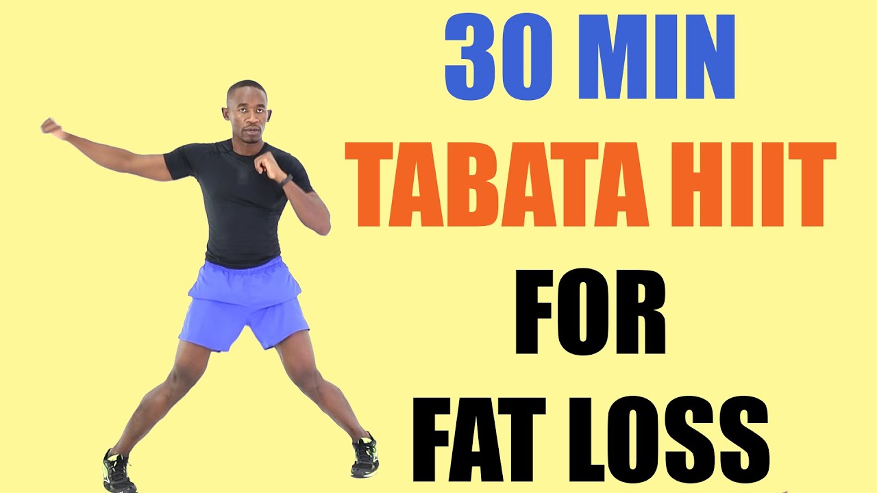 30 Minute Tabata HIIT for Fat Loss/ Fat Burning Tabata Workout No Equipment 🔥 260 Calories 🔥